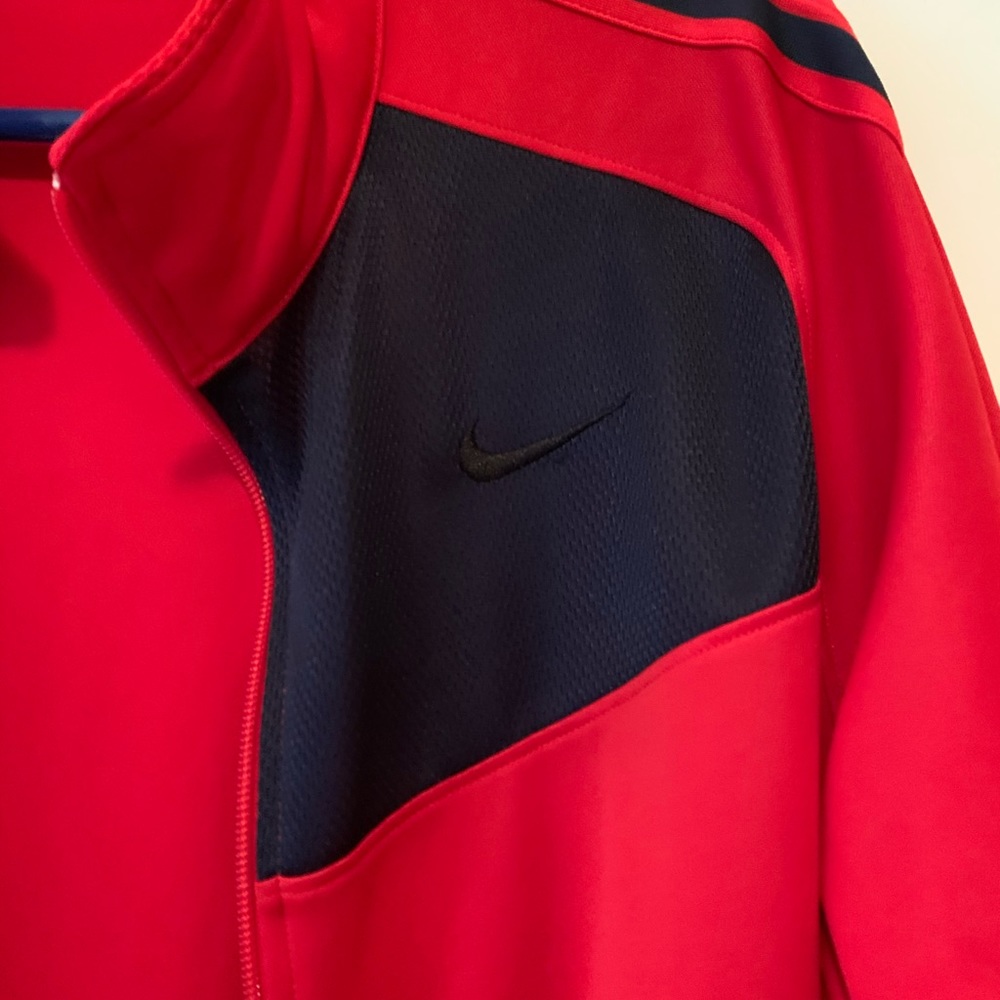 Red Nike Lightweight Jacket